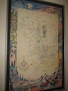 A Map of Middle earth - Alchetron, The Free Social Encyclopedia
