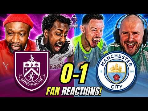 Arsenal & City Fans 😳 Reactions to Burnley 0-1 Man City | Premier League Fan Reactions