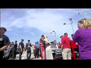 Tony Stewart surprises DeLana Harvick