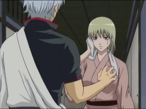 銀魂 Gintoki x Tsukuyo Ecchi Moments アニメ