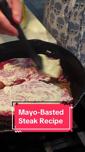 Delicious Mayo-Basted Steak Recipe