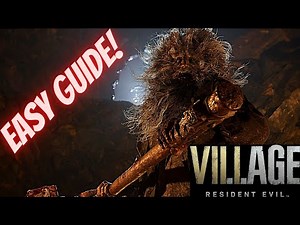 RE8 Lycan Werewolf Boss Fight (Urias) Full Guide Walkthrough