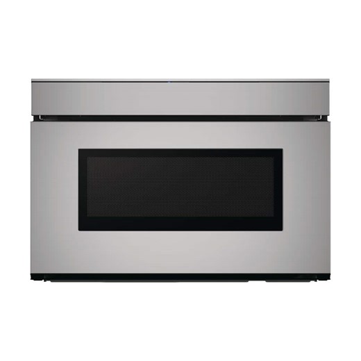 Check The Home Depot's Q&A Before Buying: Sharp Smart 24 in. 1.2 cu. ft. 950-Watt Built-In Microwave Drawer w/ Concealed Controls and Easy Wave Open in Stainless Steel