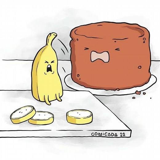 Banana terracotta pie @comicada 🎶System of a Down - Vicinity of Obscenity