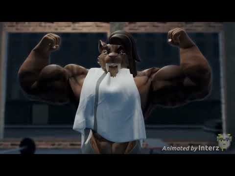 Darren Gym Hyper Muscle Growth Animation 