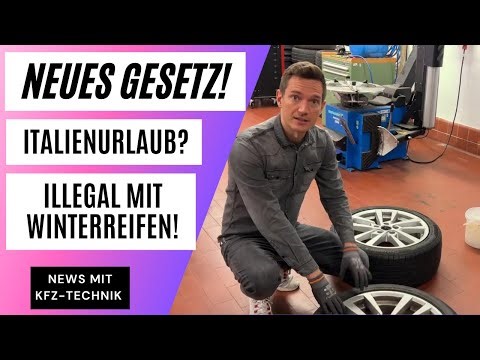 Winter tires are now banned on holidays in Italy!