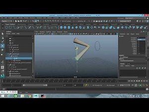 Maya Arm Rigging tutorial-How to create Ik & Fk control for single joint in maya 2020 part-01