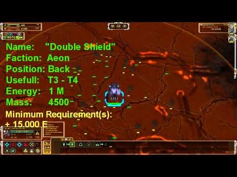 Supreme Commander Forged Alliance Tutorial #24 - Aeon Commander Upgrades