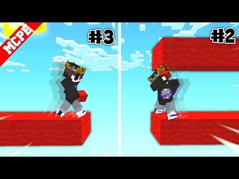 Fastest Way to Bridge in Minecraft PE 💥 |