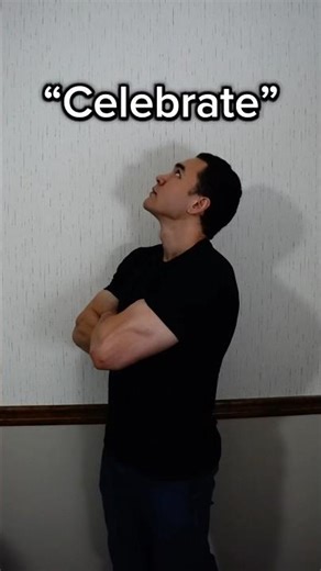 Learn ASL “Celebrate” #asl #americansignlanguage #deaf #hardofhearing #education #celebrate #learn