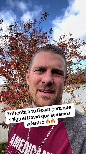 Enfrenta a tu Goliat para que salga el David que llevamos adentro. 🔥🔥🔥🔥
