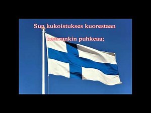 "Oi Mamme" Finnish national anthem strumental with lyrics "SUB ENG"