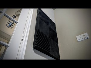 DIY Acoustic Sound Panels Without Tools! (How To)