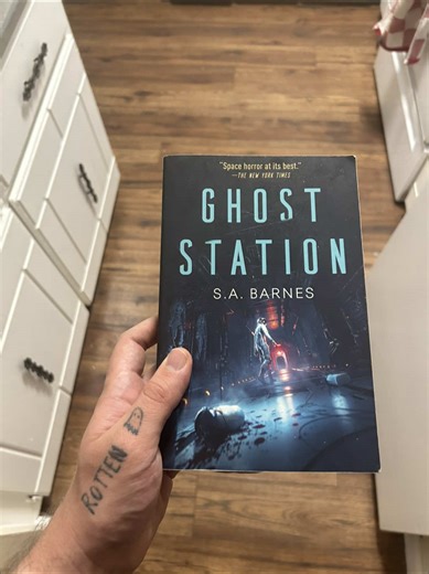 Exploring Ghost Station by SA Barnes: A Sci-Fi Horror Review