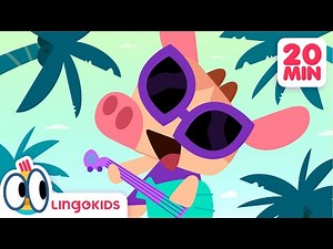 Summer party 🎉 dance and sing with joy 🏖️ | Lingokids