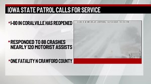 Portion of I-80 reopens following 9 hour closure