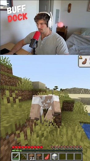 This ragdoll physics is crazy ￼ #minecraft #minecraftmods #gaming #fyp