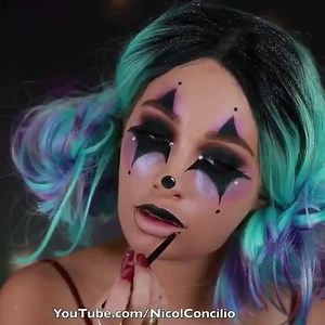 🎥 Glam clown tutorial by @nicolconcilio Love how this turned out, hair products @IGKhair ❤️ BROWS: Brow Wiz Clear Brow Gel EYES: Modern Renaissance shades Burnt Orange, Raw Sienna, Red Ochre Eye Shadow Single Noir FACE DETAIL Waterproof Crème Color Jet Eye Shadow Single Electro LIPS BODY: Lip Palette, shades 9 Primary 2 HAIR PRODUCT BREAKDOWN | @IGKhair IGK Call-Time Styling Primer IGK Beach Club Texture Spray IGK Girls Club Color Spray IGK Sutro Ombre Color Spray IGK Amaro Ombre Highlight Spra