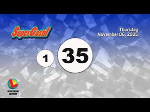 Wisconsin Lottery Evening Draw 11/06/2025