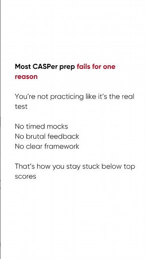 How to Train for CASPer Like a Pro