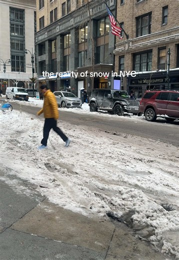 Brown slush til March probably #nyc #snowday | Central Park New York