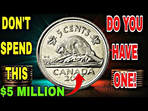 Canada 5 Cents Coin Value | Rare Canadian Nickel Worth Money? | Old Coin Collectors Must Watch!