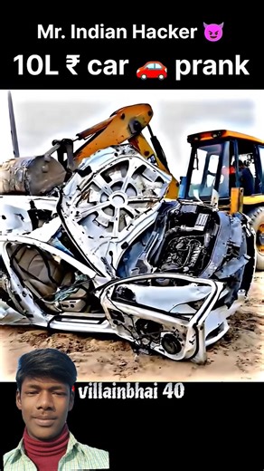 10 lakh car 🚗 prank Mr Indian hacker #mrindiahacker