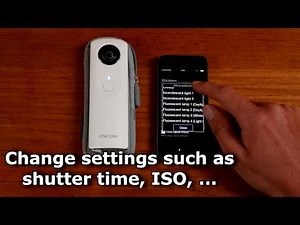 Camera Control app for Ricoh Theta 360 camera for Smartphones and Tablets