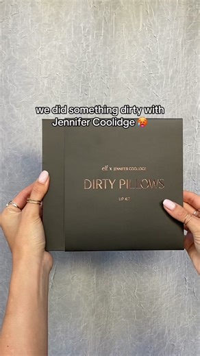 e.l.f. x Jennifer Coolidge = Dirty Pillows 🪶 Secure this iconic collab in the TikTok shop 🛒 #elfxjennifercoolidge #eyeslipsfacedirty #dirtypillows #elfcosmetics