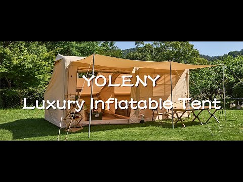 YOLENY Inflatable Camping Tent,Waterproof Windproof Camping Tent,Easy Setup，for 4 Season