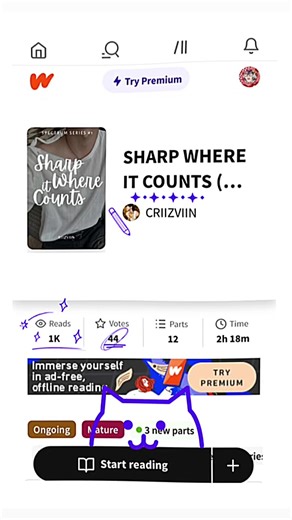 happy 1k reads and 44 votes, SWIC🥳🎊 #bxb #wattpadstoryrecommendation #wattpadforyou #blstory #wattpadbl