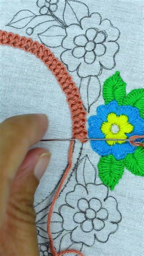 #diynstitch #sewingpatterns #beginnersstitch #sewingtips #loopstitch #sewingtutorial #art #handwork