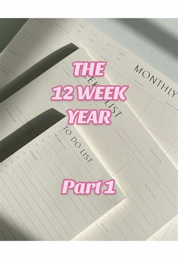 Understanding the 12 Week Year: Part 1 Breakdown
