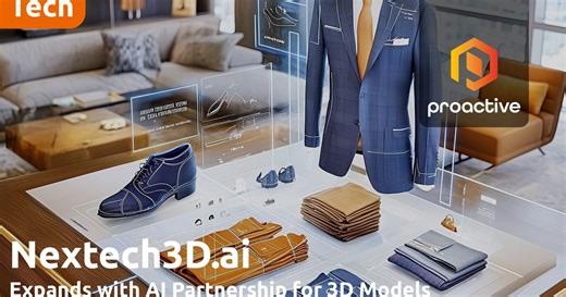 Nextech3D.ai partners with CSM.ai to revolutionize scalable 3D model creation