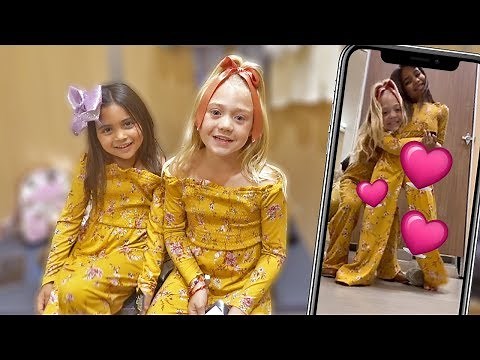 EVERLEIGH AND AVA STYLE EACH OTHER FOR TIK TOK VIDEOS!!