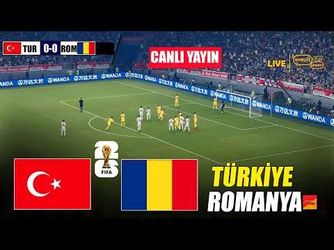 🔴CANLI YAYIN: TÜRKİYE - ROMANYA | eFootball PES 21 Simülasyon Oyunu PC