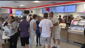 Dunkin’ and Baskin-Robbins celebrated their grand opening in Shrewsbury