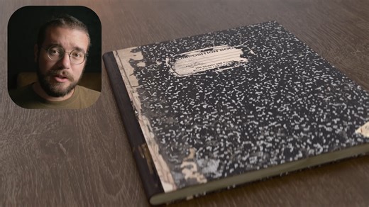 6K views · 49 reactions | Learn how to make a highly detailed, realistic notebook game prop in Blender from Riley Brown's free tutorial. Watch: https://80.lv/articles/tutorial-how-to-make-realistic-worn-notebook-for-game-using-blender | 80 Level | Facebook