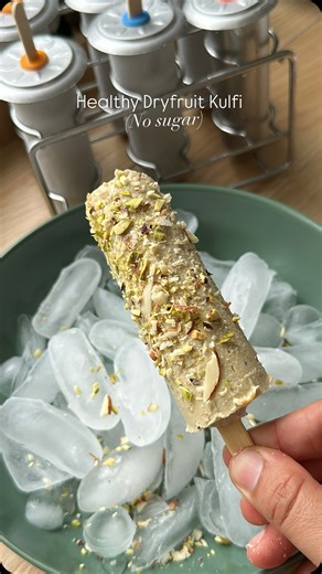 Fat and Foodie | Khushbu Naik on Instagram: "Giveaway Alert! ✨ We’re so excited to team up with @ecozoi to give away this amazing stainless steel popsicle mold 🍦💛 Perfect for making healthy treats like my refined sugar-free dry fruit kulfi! Here’s how to enter: 1️⃣ Follow @fatandfoodie_ and @ecozoi both accounts 2️⃣ Like this post ❤️ 3️⃣ Tag 2 friends in the comments 👯‍♀️ ✨ BONUS ENTRY: Sign up for Ecozoi’s newsletter through the link in their bio! 📌 Giveaway ends September 13th – winner wil
