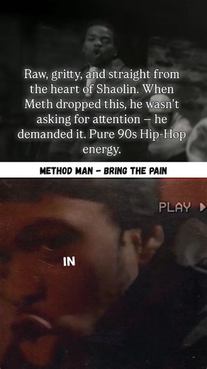 Method Man – Bring The Pain 1994 Wu Solo Classic Raw, gritty, and straight from the heart of Shaolin. When Meth dropped this, he wasn’t asking for attention — he demanded it. Pure 90s Hip-Hop energy. #MethodMan #BringThePain #WuTangClan #90sHipHop #DefJam #ShaolinStyle | Retrospect 90s 00s