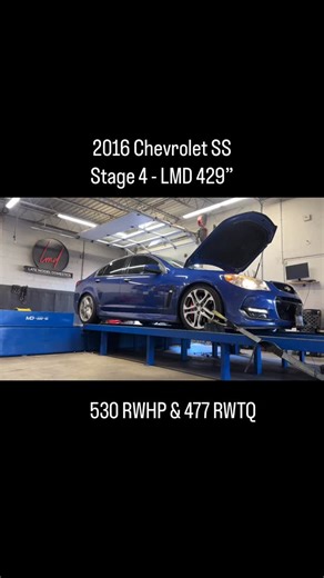 2016 Chevrolet SS - 429” Stroker - BTR Stage 2 Camshaft - Full Exhaust - Pump Gas Build - Tuned by Derek at DD TECH - 530 RWHP & 474 RWTQ - 637 HP & 579 TQ at the Crank! Black Friday Mini Dyno Day #lmdmafia #latemodeldomestics #ddtech #chevyss | Late Model Domestics