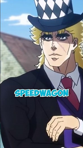 Robert E.O. Speedwagon | JoJo’s Bizarre Adventure #jojosbizzareadventure #speedwagon #anime