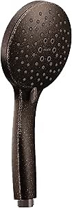 Moen 189315ORB Eco-Performance Handheld Shower Head, High-Pressure Handshower with Five Function Spray Jet, Oil Rubbed Bronze