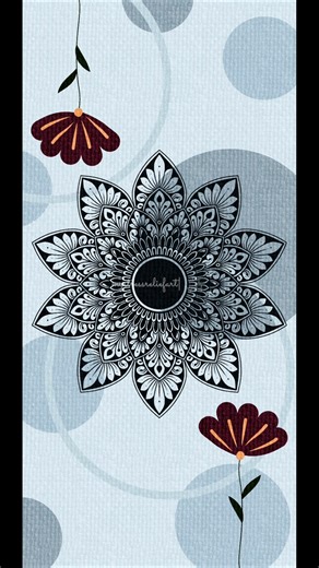 #ibispaintx #art #drawing #arttherapy #mandalaart #illustration #relaxing #artwork