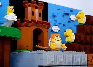 LEGO Super Mario Levels by Mitsui Brick Studio https://bit.ly/2WHTlxQ | Beyond the Brick