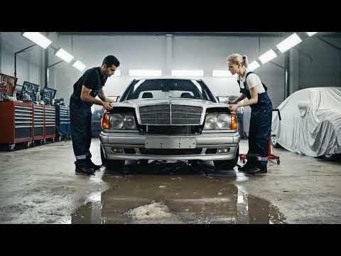 ASMR Car Restoration! Mercedes-Benz W124 500E (1992) Full Restoration | Abandoned to Condition