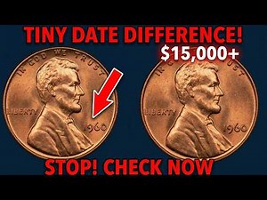 Every 1960 Penny Could Be Small Date Worth $15,000! Check Every Coin NOW | Mint Mystery