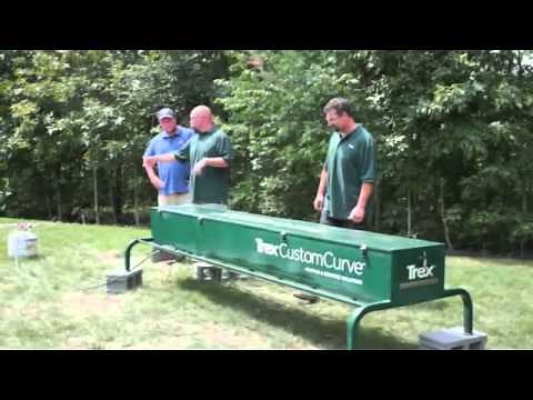 Trex CustomCurve How-To video - Glenbrook U