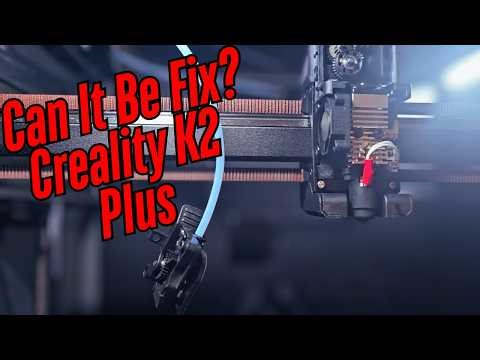 Creality K2 Plus Fixing More Problems | Microswiss Hotend and Extruder Cover Installed