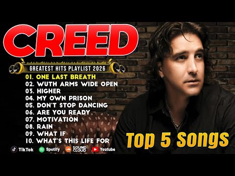 Creed Greatest Hits Full Album 2026 🎵 The Best Songs of Creed | One Last Breath – Alternative Rock